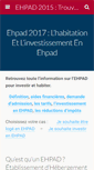 Mobile Screenshot of ehpad-fr.org