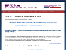 Tablet Screenshot of ehpad-fr.org